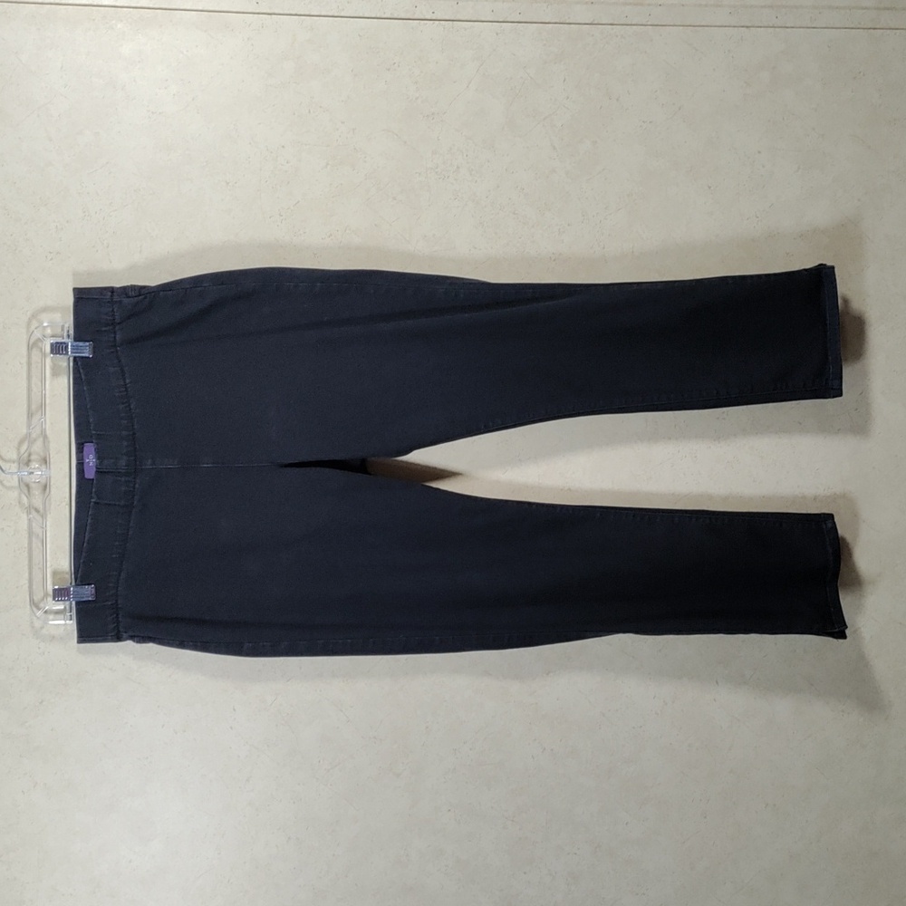 *H187 NYDJ black Millie Pull On Ankle jeans 14 FINAL PRICE
